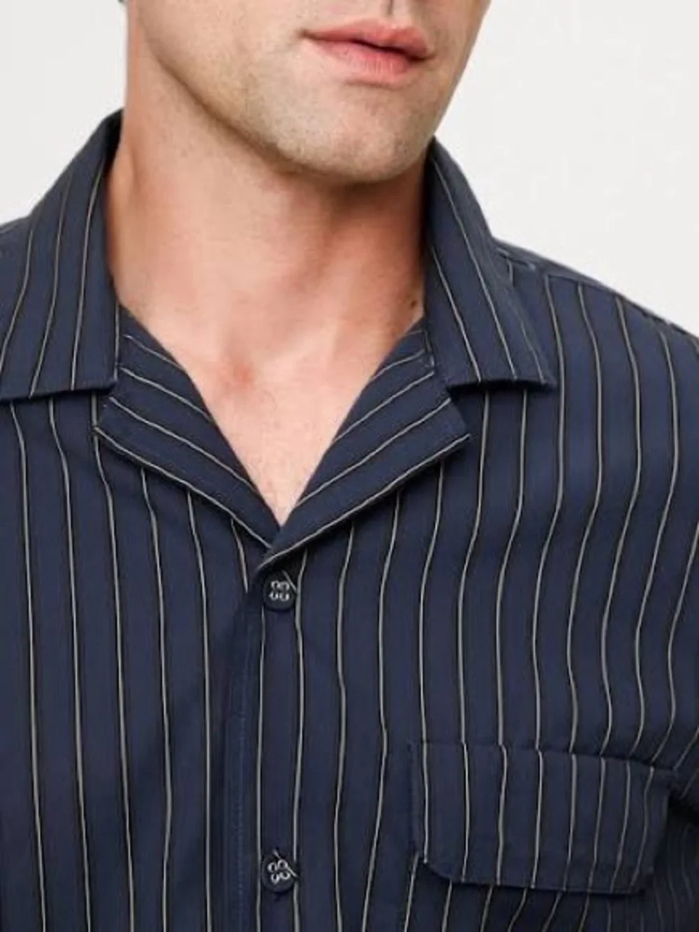 BANANA REPUBLIC RELAXED-FIT COTTON POPLIN RESORT SHIRT